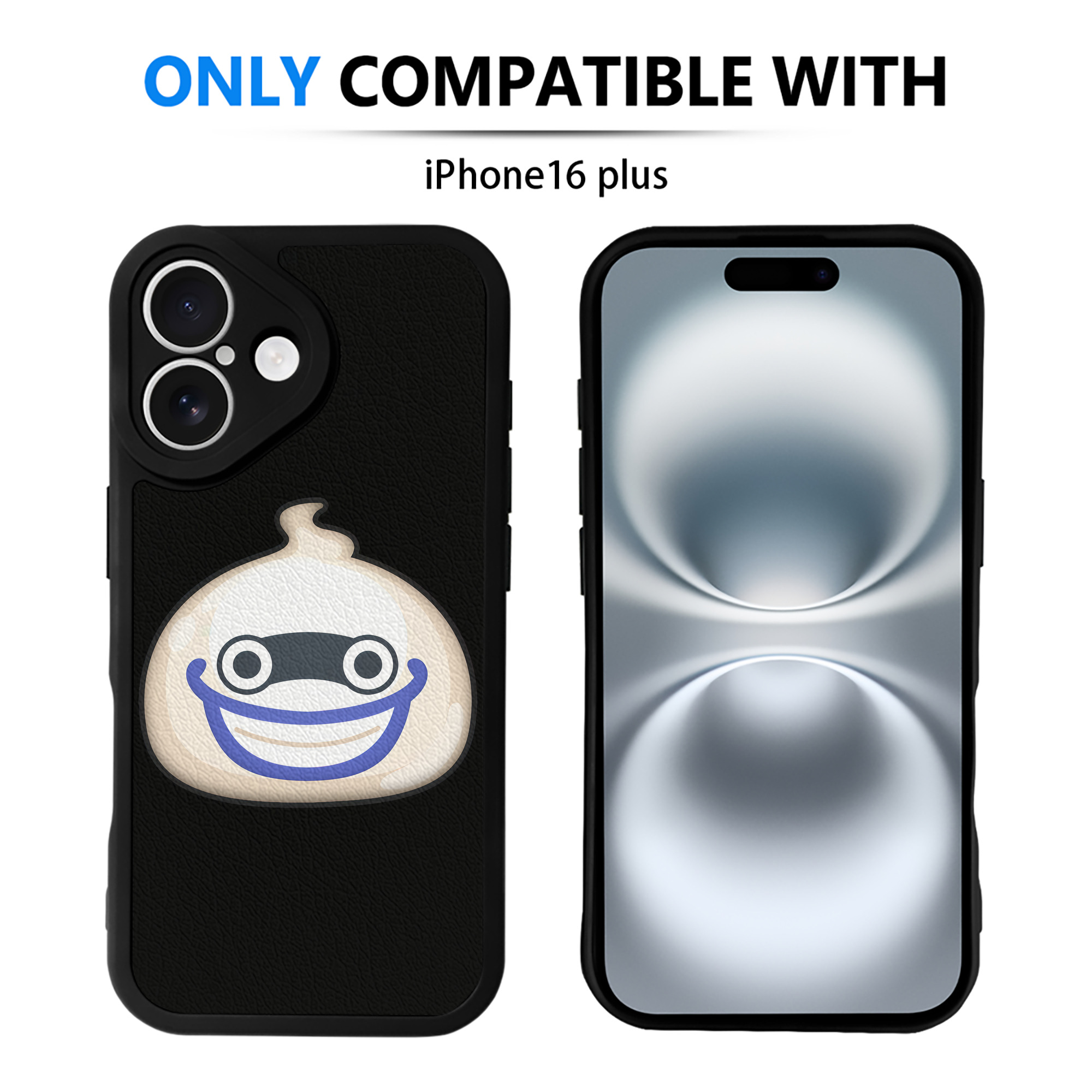 （画像用） 妖怪ウォッチ Yo-kai Watch 【iPhone 16シリーズ対応】シリコンスマホケース（レザー調） 材質：シリコン